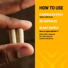 Alpha GPC, L-Theanine, and Phosphatidylserine ingredients in Alpha BRAIN