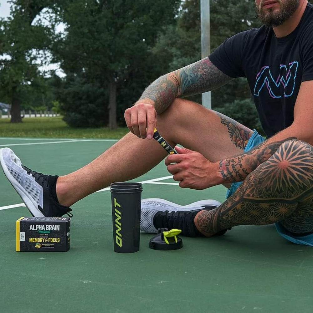 Alternative packaging view of Alpha Brain Instant Pineapple Punch