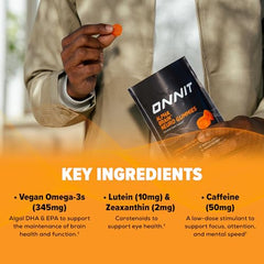 Alpha Brain product family including gummies and capsules