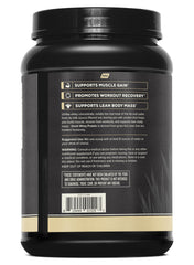 ONNIT Grass Fed Whey Isolate Vanilla pour showcases a quick-digesting post-workout shake.