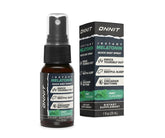Front view of ONNIT Melatonin Liquid Sleep Support Spray bottle