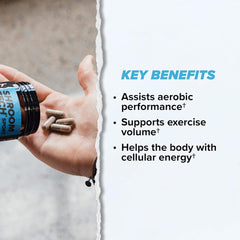 ONNIT Shroom Tech Sport label close-up highlighting energy and endurance potential.