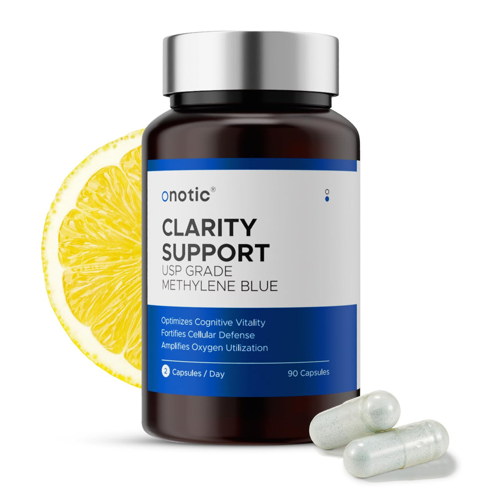 ONOTIC 10mg Methylene Blue Capsules label view