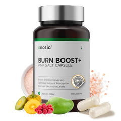 Packaging and ingredients of ONOTIC Pink Salt Trick Capsules