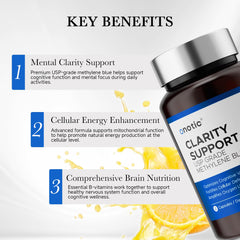 Vitamin C and B-complex ingredients displayed for ONOTIC