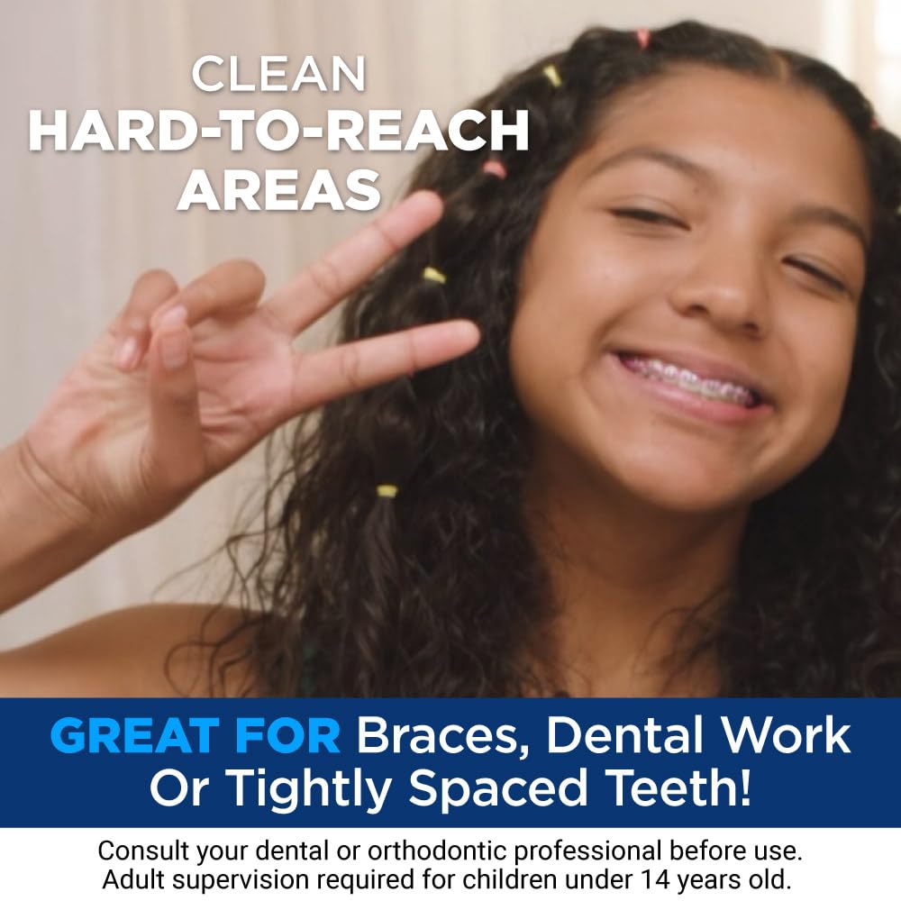 3 adjustable pressure modes for sensitive teeth
