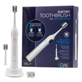 Ooak electric toothbrush in white with 5 brushing modes