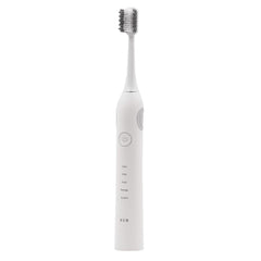 Ergonomic bristles clean teeth and gums