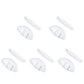 OOWLIT clear soft anti-slip nose pads for Oakley eyewear frames - front view