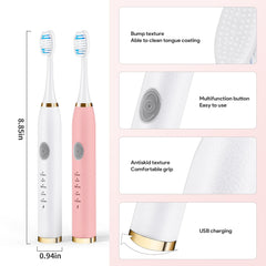 OOYY USB charging cable with toothbrush