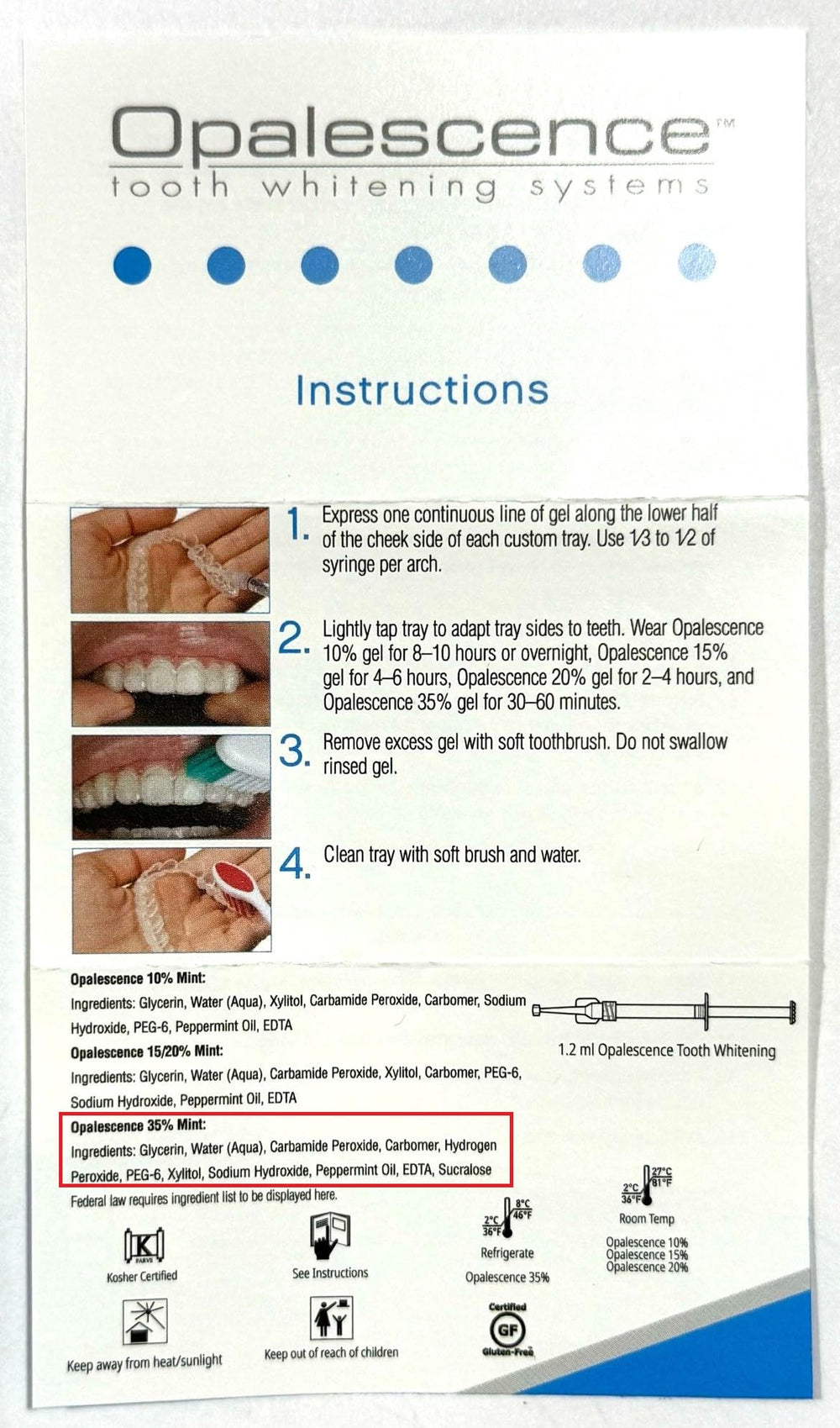 Compatible with Invisalign, retainers and custom dental trays
