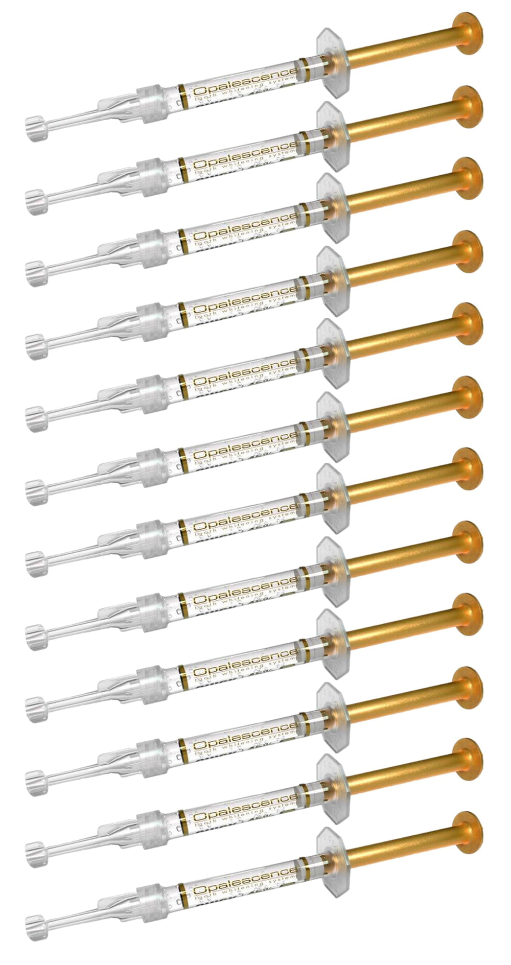 Opalescence 45 percent syringe refill pack containing 12 syringes