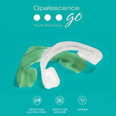 Hydrogen peroxide whitening gel used in Opalescence Go 10%.