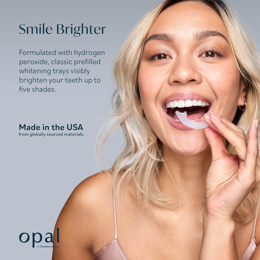 Opalescence Opal Go prefilled whitening trays close-up