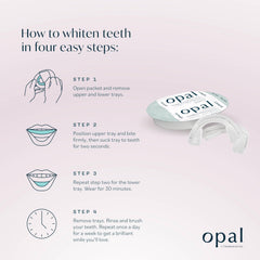Hydrogen peroxide gel in Opalescence Opal Go tray
