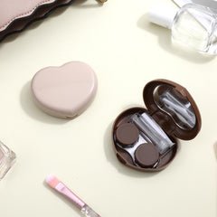 Open Travel Case Showing Compartments