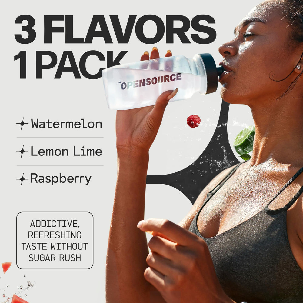 OpenSource Watermelon flavor magnesium electrolyte packet – back view