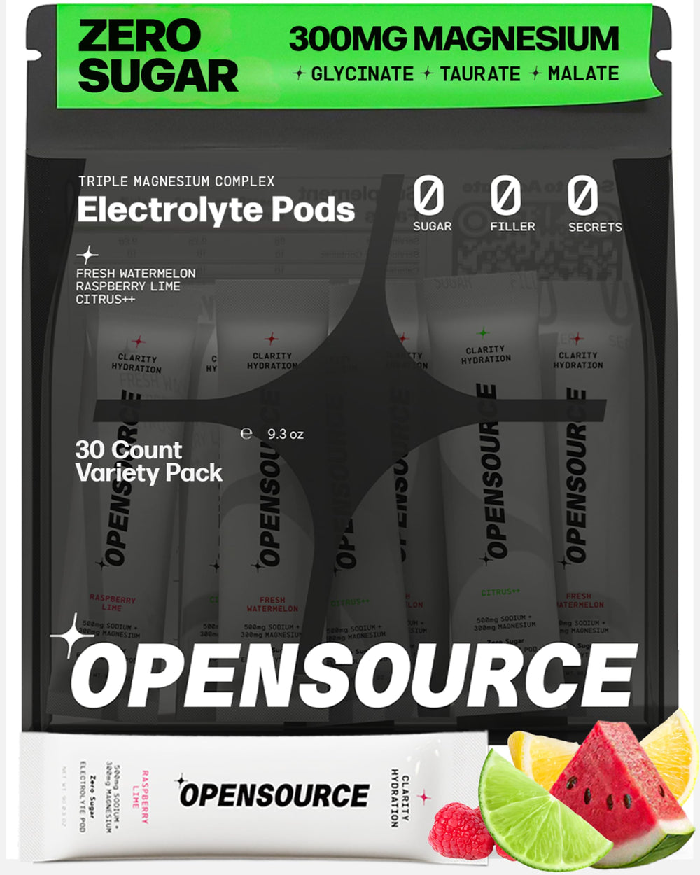 OpenSource Magnesium Watermelon flavor – front view