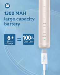 Eight DuPont brush heads for Operan sonic toothbrush