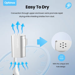 Cap fits most electric toothbrush heads