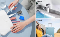 Eco-friendly, recyclable aluminum toothbrush cap vs plastic