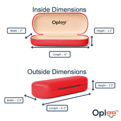 Oplee fit guide for travel contact lens and eyeglasses