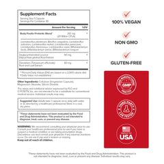 Non-GMO, vegan, gluten-free product icons