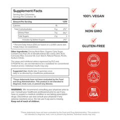 URO Fiber Gummies packaging with O Positiv logo