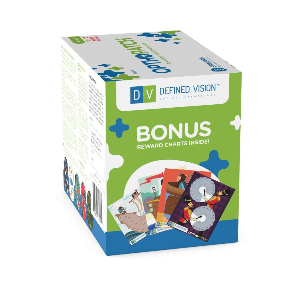 Rewards chart included with Opthopatch Series I