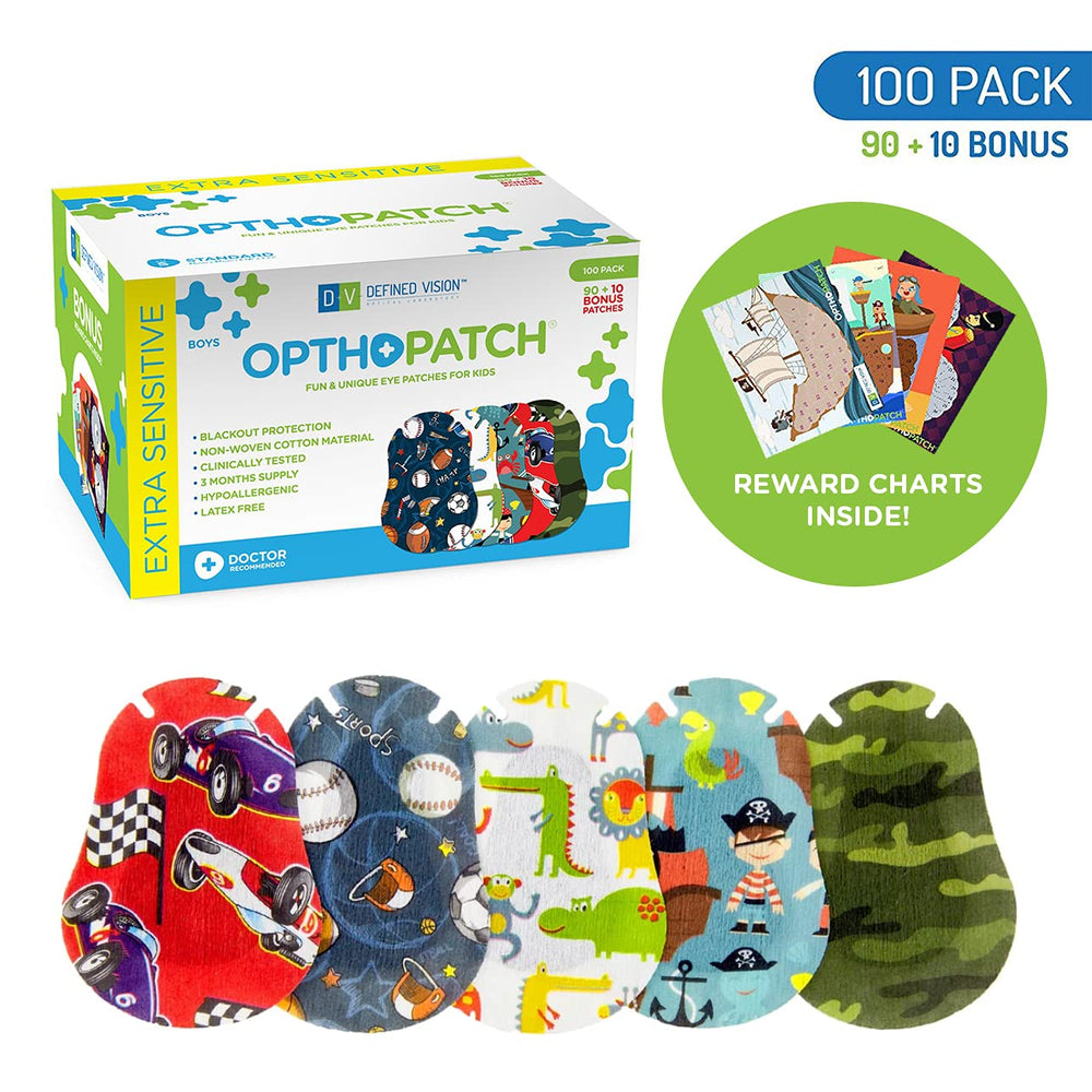 OpthoPatch Series I boys eye patch – design 2