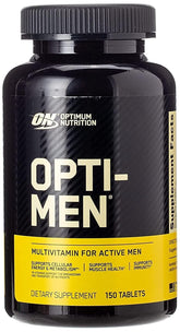Opti-Men supplement bottle and label