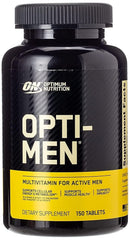 Opti-Men supplement bottle and label