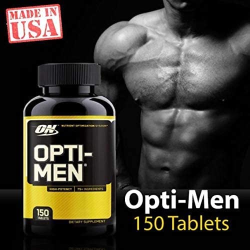 Opti-Men ingredients panel