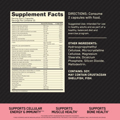 Two-tablet serving of Opti-Women daily multivitamin