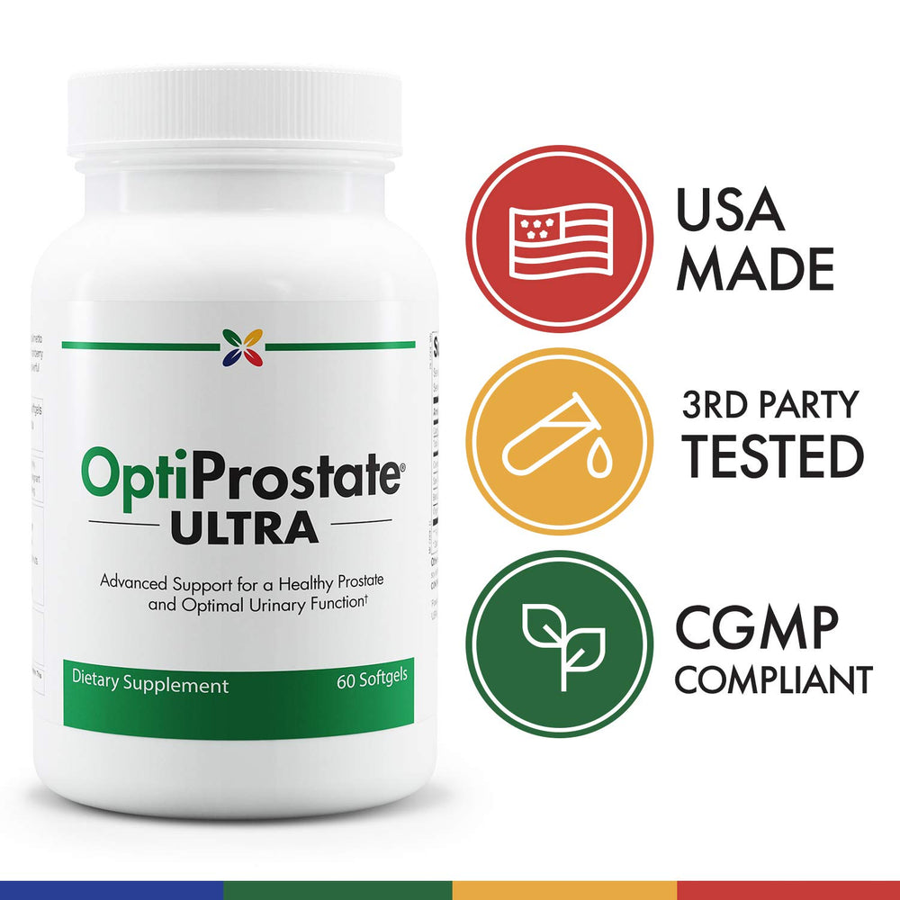 Saw Palmetto and other ingredients in OptiProstate Ultra