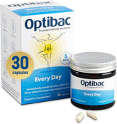 Optibac Probiotics Daily Wellbeing Pack 30 Capsules front view