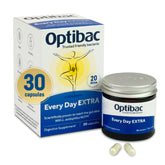 OptiBac Probiotics Every Day Extra bottle front with label