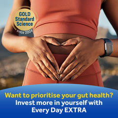 Vegan daily probiotic capsules for digestive health