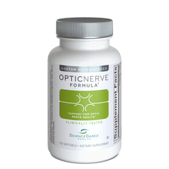Bottle of Optic Nerve Formula eye supplement