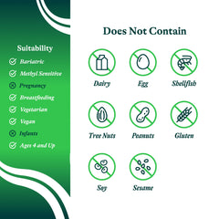 Optimal GI bottle with 150 capsules text