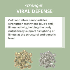 Optimal Health Systems NanoBlue gold and silver nanoparticles highlight nanonutrition synergy.