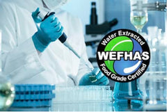 Packaging and 8+ month supply label