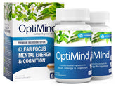Optimind bottle featuring Synapsa bacopa for memory support and focus.