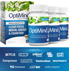 GMP USA badge on Optimind packaging reinforces safety