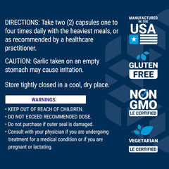 Cellular detox and antioxidant support from garlic