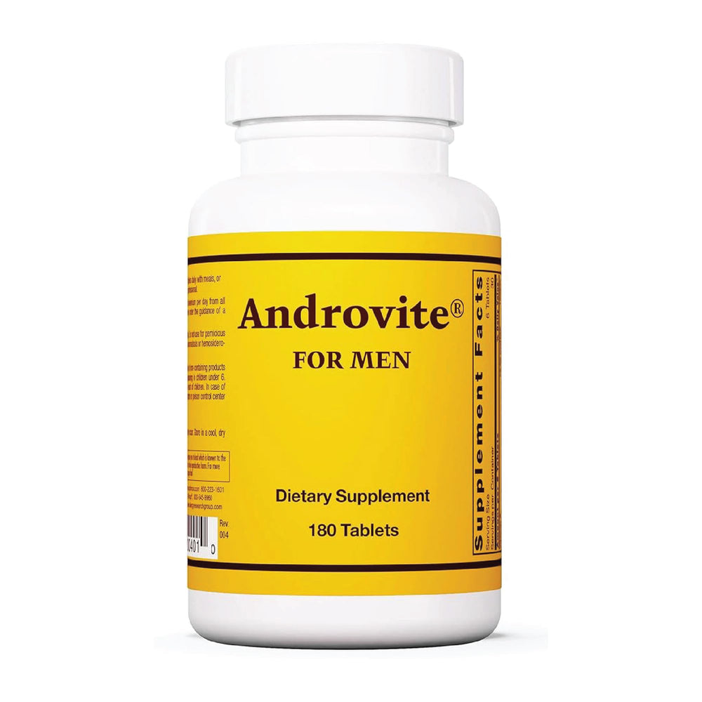Front view of Optimox Androvite for Men bottle