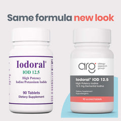 Close-up of Optimox Iodoral tablets