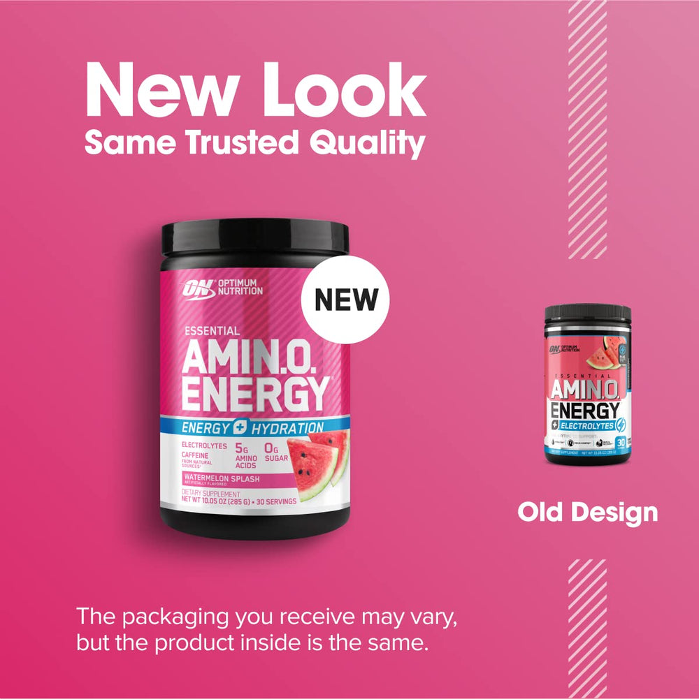 Packaging may vary for Amino Energy Watermelon