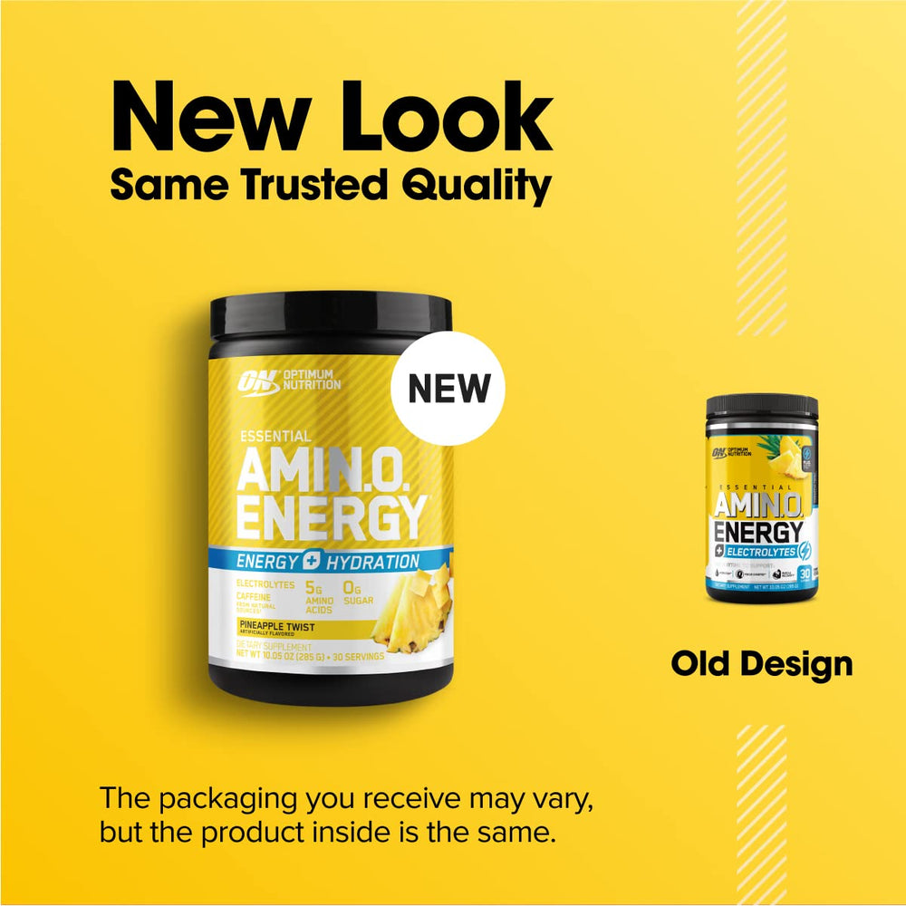 Prepared drink in a glass showing Pineapple Twist flavor.