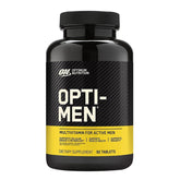Optimum Nutrition Opti-Men bottle front label shows daily nutrient support for active men
